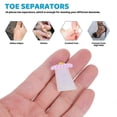 thumbnail image 2 of 24pcs Daisy Flower Silicone Toe Separators Toes Dividers Pedicures Tools, 2 of 4