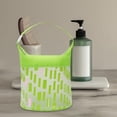 thumbnail image 6 of TPU Clear Makeup Storage Bag Large Opening Cosmetic Pouch Toiletry Bag Beach for Green, 6 of 8