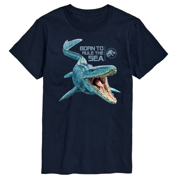 Jurassic Park - Born To Rule The Sea - Men's Short Sleeve Graphic T-Shirt