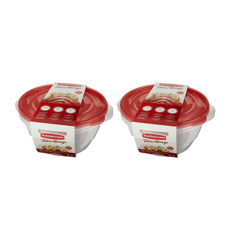 Rubbermaid Home 7J77-00-CHILI Food Storage 2-1/2 Gallon Chili Red Lid:  Covered Storage Large Over 2 Liters or 68 Ounces (071691405382-1)