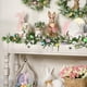thumbnail image 4 of Guirnalda Decorativa de Huevos de Pascua | Corona Primaveral de Plástico Multicolor de 78.7 Pulgadas de Largo | Decoración Floral para Puerta de Entrada, Interior y Exterior, para El Hogar, Patio, Po, 4 of 6