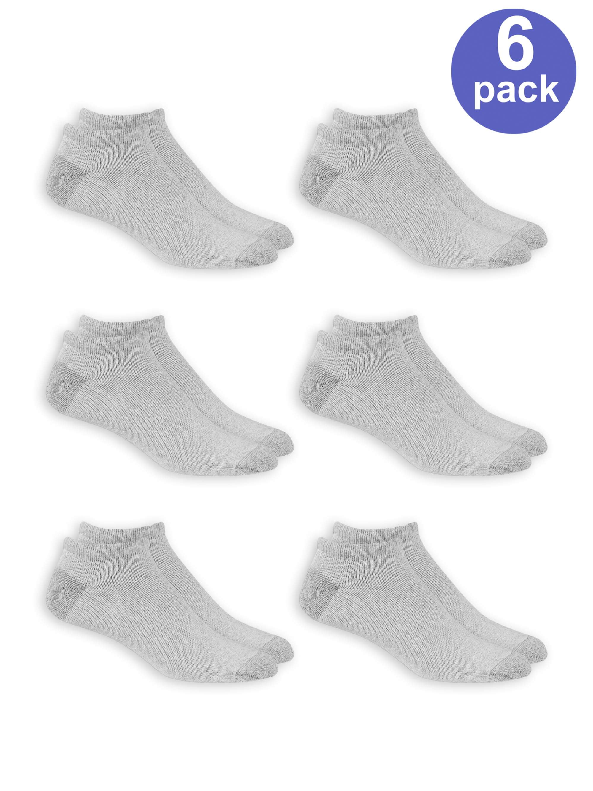 Exclusive Starter Mens 6-Pack Athletic No-Show Socks