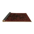 thumbnail image 2 of Ahgly Company Indoor Round Persian Brown Traditional Area Rugs, 4' Round, 2 of 4
