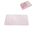 thumbnail image 2 of Hovmgk Breathable Cooling Mat for Pets, Soft Ice Silk Cooling Pad for Dogs & Cats, Comfortable Pet Cushion for Summer, Portable Pet Bed for Small Animals, Blue/Gray/Pink for Easy Travel and Comfort, 2 of 5