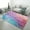 color, variant on Colorful Gradient Fish Scale Texture Mermaid Area Rugs Carpet Suitable for Living Room Kitchen Bedroom Laundry Room Home Decorations