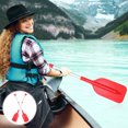 thumbnail image 2 of KAKOWELY 2pcs Adjustable Floating Boat Oar Retractable Kayak Paddle Aluminum Alloy Oar,42.52"X6.3"X1.18", 2 of 4