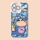 thumbnail image 1 of Funda de teléfono transparente Crayon Shinchan para iPhone, 14, 11 Pro Max, 13, 12 Mini, XR, XS, X, 8, 7, 6, 6S Plus, SE, 2020 Fivean unisex, 1 of 2