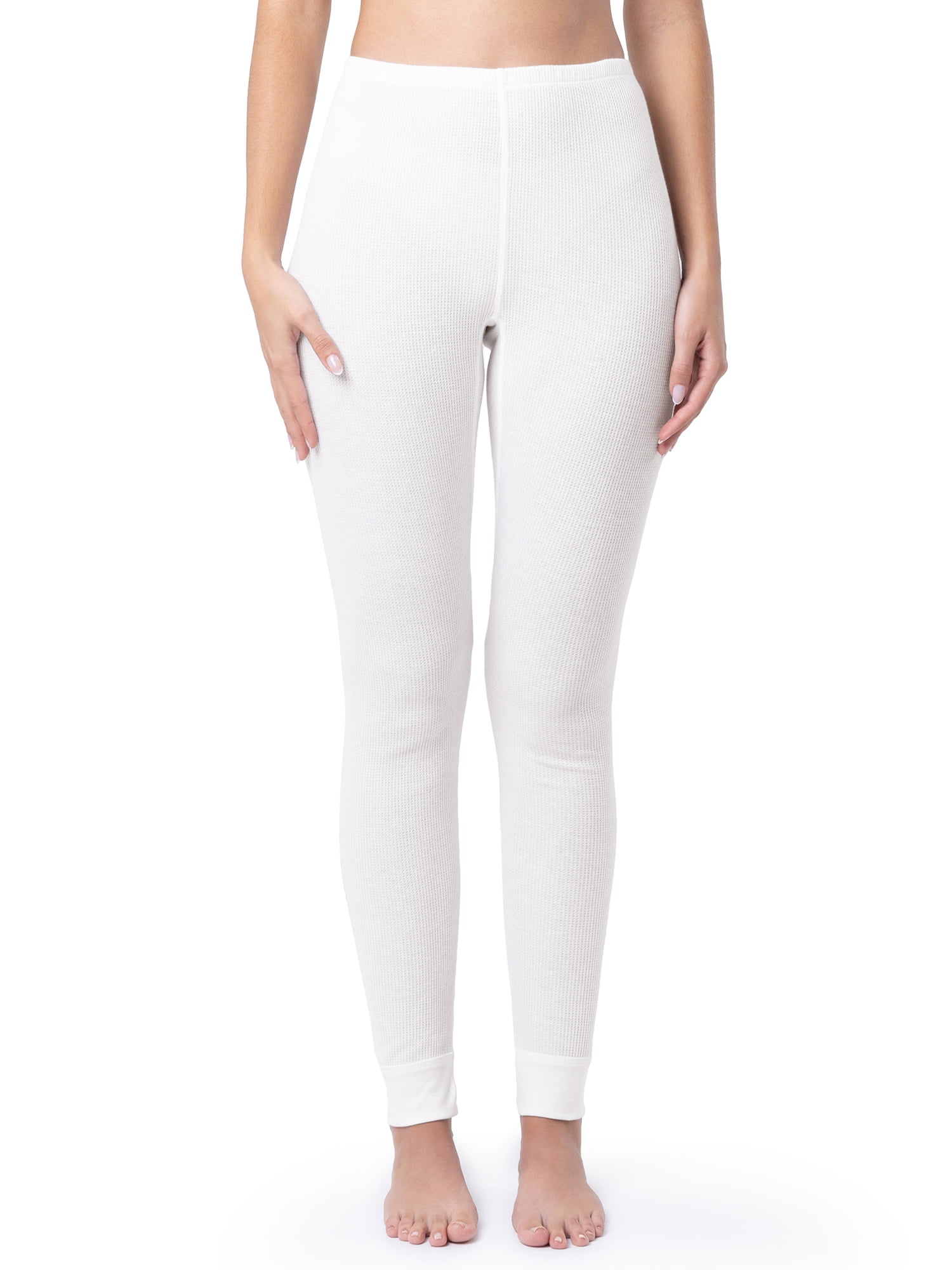Fruit of the Loom Women's and Women's Plus Eversoft Waffle Thermal Bottom, 2-Pack