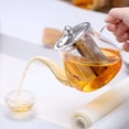 thumbnail image 3 of ACDANC 2026 New Glass Teapot Stovetop with Strainer,Borosilicate Clear Tea Kettle with Removable Stainless Steel Infuser,Teapot Blooming and Loose Leaf Tea Maker Tea Brewer for Camping,Travel, 3 of 6