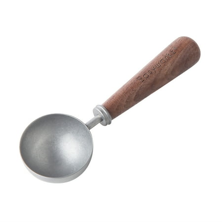 

Easyworkz Retro Stainless Steel Coffee Scoop with Walnut Handle 10g / 1 Tbsp Coffee Measuring Spoon Vintage