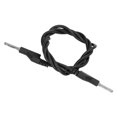 thumbnail image 4 of Cable de prueba macho a macho de 4 mm Cable de prueba de alto voltaje con conector banana tipo pistola apilable J.70023Negro, 4 of 14