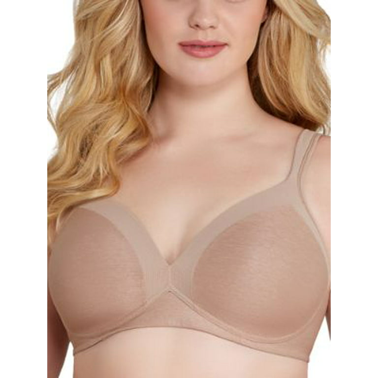 Women's Olga GM2281A Play It Cool Wirefree Contour Bra (Toasted Almond 40C)
