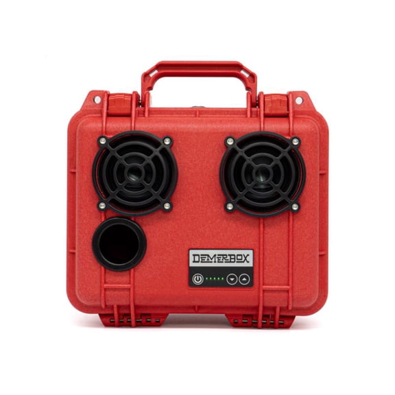 Demerbox DB2 Speakers, Marooga Red