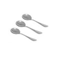 thumbnail image 4 of Mainstays Fleetline Adult Stainless Steel Soup Spoon,3-Pack, Silver, 4 of 7
