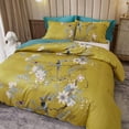 thumbnail image 2 of Algodón Funda Nórdica Reina Chic Bird Flower Print Funda Nórdica Luxury Soft Garden, 2 of 9