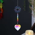 thumbnail image 6 of SSZMDLB under $5 Suncatcher Crystal Hanging, Butterfly Angel Ornament, Garden Home Decor Pendant, Colorful Reflective Decor, For Window Garden, Living Room Patio, 6 of 6