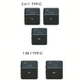 2.4G Wireless Microphone System Transmitters Receiver Clip On Mic With