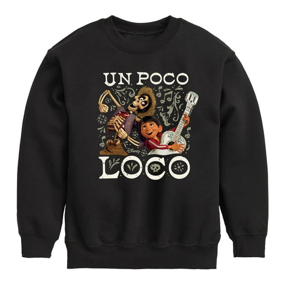 Coco - Un Poco Loco - Toddler And Youth Crewneck Fleece Sweatshirt