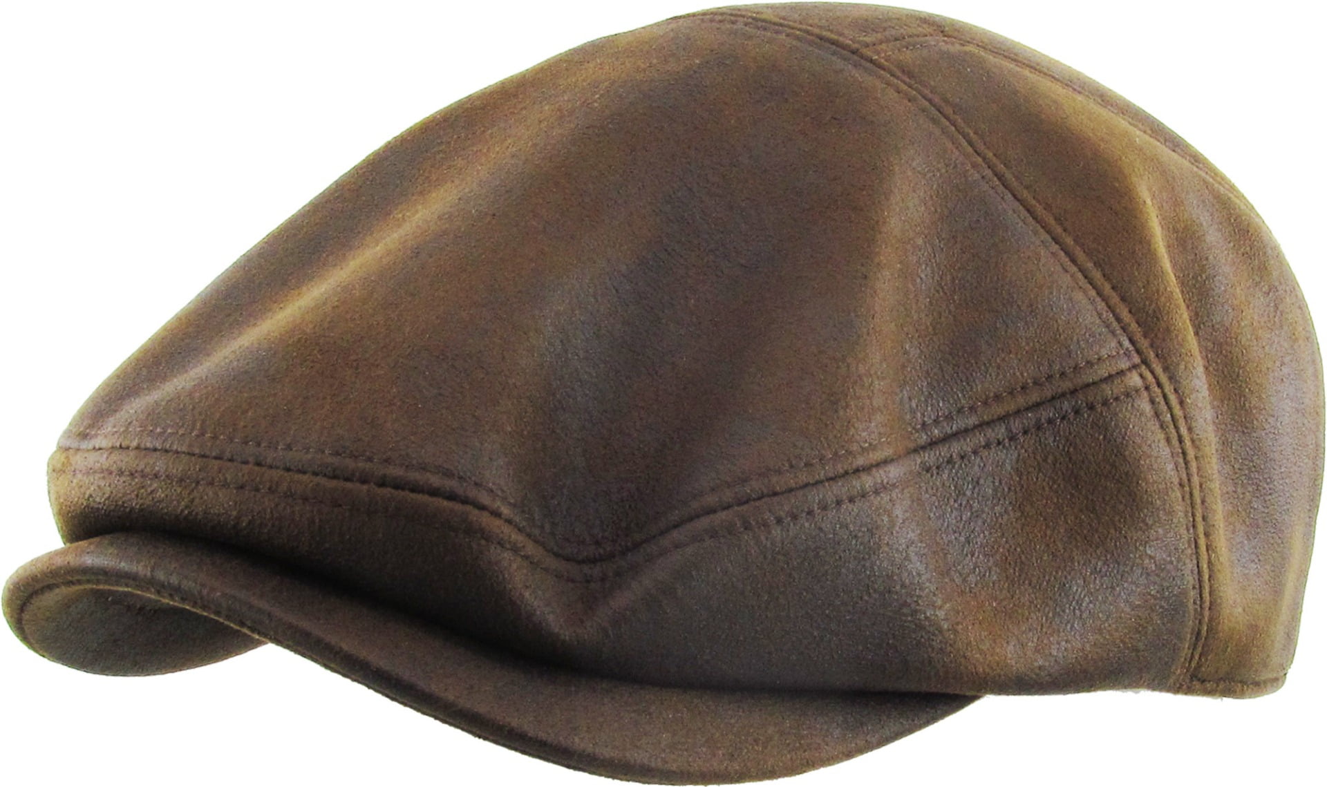 PU Leather Ivy Hat Golf Driving Ascot 