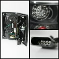 thumbnail image 2 of For 03-05 Land Rover Range Rover HSE Sonar LED Tail Lights (Black) YD-ALT-LRRRH03-LED-BK, 2 of 3