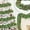 Red Green, variant on Dalrosia 4PCS Tinsel Garlands Christmas Tree Decor,Thick Thin Metallic Streamers Xmas Garland Holiday Christmas Decorations Home Indoor Outdoor Party Supplies, Each 6.56Ft