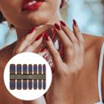 thumbnail image 4 of Nail Sticker Self-adhesive Style Not Susceptible to Allergies Waterproof Bendable Removable Paster Full Coverage Manicure Tips C1058, 4 of 7