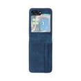 thumbnail image 4 of Nalacover for Samsung Galaxy Z Flip 6 PU Leather Wallet Case, Card Slots Photo Holder Slim Flip Cover, TPU Bumper Shockproof Anti-Scratches Protective Phone Case for Samsung Galaxy Z Flip 6, Blue, 4 of 13