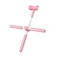 thumbnail image 4 of Corrección de postura de Stick gimnasta Fitness cómodos de baile de cabeza de cabeza ajustable balance en casa gimnasio abierta hacia atrás 81 cm Rosa, 4 of 8