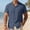 Navy, variant on Tawop Short Sleeve Shirts for Men Cotton Casual Round Neck Solid Color Pullover Fitness Sports T Shirt Beige
