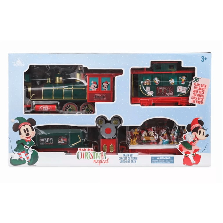 Disney Parks Mickey Friends ''Making Christmas Magical'' Train Set