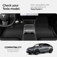thumbnail image 3 of XPE Floor Mats Cargo Liner for Tesla Model Y Juniper / Launch 2025 All Weather Anti Slip Waterproof Floor Liner Boot Mats, 3 of 7