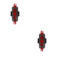 thumbnail image 3 of yingyy Bike Tail Lights LED USB Bicycle Night Riding Mountain Bikes Rear Lamp with Rubber Ring Accessories Emergency Supplies Red 2Set, 3 of 6