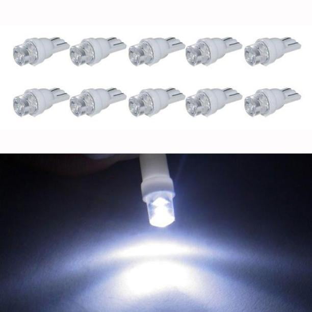 194/168 921 W5W 7014 10-SMD LED Interior Lights Bulb for Car Replacement Lights Trunk/License Plate Side Marker Light EverBright 20-Pack Amber T10