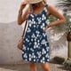 thumbnail image 2 of Vestido de Verano para Mujeres Estilo de Bolsillo sin Mangas Cuello en V, Color Sólido Y Cómodo Vestido de Verano Casual, 2 of 6