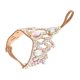 thumbnail image 4 of Pulsera de danza del vientre Pulsera de diamantes de imitación brillantes para espectáculo de danza de celebración, 4 of 8