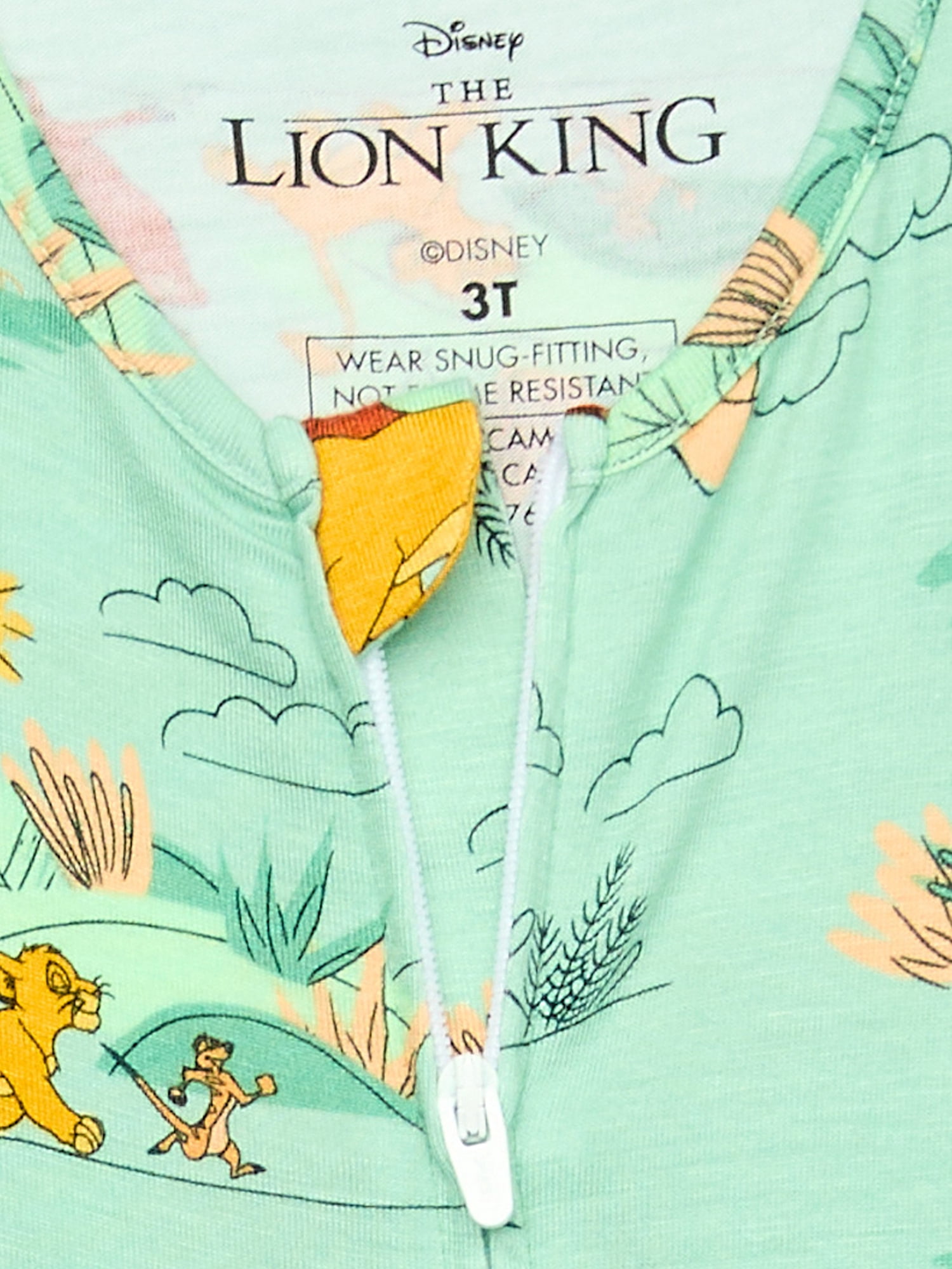 Character Toddler One-Piece Viscose Sleeper, Sizes 12M-5T
