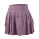 thumbnail image 3 of Pantalones cortos de yoga para mujer, falda holgada de dos piezas, secado rápido, para correr, fitness y tenis, 3 of 3