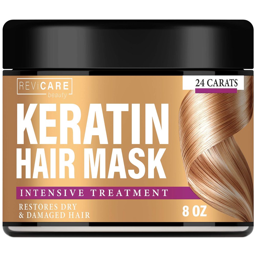 Keratin Hair Mask Intensive Treatment Effective Keratin Treatment with Coconut Oil, Retinol