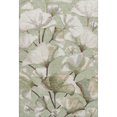 thumbnail image 2 of Addison Rugs Mayfield Premium Machine Washable Transitional Botanical Celery Rectangle Rug, 5' x 7'6", 2 of 6