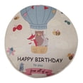 thumbnail image 1 of Taburete Funda De Asiento De Dibujos Animados Silla Taburete Funda Antideslizante Silla De Elevación forma forma forma Funda De Asiento 33cm Globo aerostático perfecl Cubierta del asiento del taburete redondo, 1 of 8