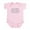 Petal Pink, variant on CafePress - Drive My Daddys Motorcycle Infant Bodysuit - Baby Light Bodysuit, Size Newborn - 24 Months