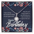 thumbnail image 2 of Happy Birthday Message Card Eternal Hope Necklace, 2 of 7