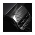 thumbnail image 4 of Adecuado para 3 18-19 Cubierta de salida de aire trasera de coche de fibra de carbono seca Placa decorativa de fibra de carbono, 4 of 5