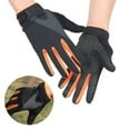 thumbnail image 4 of Prolriy Gloves for Women Cheers.Us 1 Pair Women Sun Protective Gloves Outdoor Gloves Driving Gloves Winter Gloves Orange XL, 4 of 5