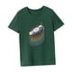 thumbnail image 5 of Camiseta de mujer Ropa de verano Camisetas clásicas de verano para mujer para oficina Trabajo Playa Verde, 5 of 7