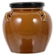 Ceramic Kimchi Jar Ceramic Kitchen Container Crock Pockets Silicone Kimchi Ceramic Sealed Jar