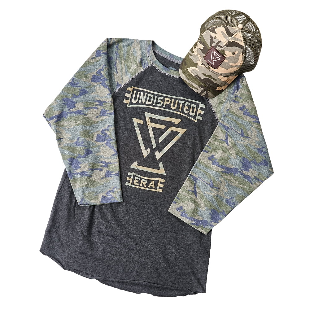 camo baseball shirt