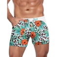 thumbnail image 3 of COOFANDY Swim Trunks for Men Sexy Swim Brief Square Leg Swimsuit Swimming Short Bathing Suit with Pocket, 3 of 6