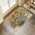 thumbnail image 4 of Sunflower and Bird Welcome Doormat for Indoor/Outdoor Entrance Sunflower and Bird Decoration Door Mat Kitchen Door Mat Bedroom Doormat 17x30 Inch, 4 of 6