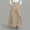 Skirts-317Khaki, variant on Gamivast Skirts for Women Linen High Waisted Wrap Maxi Skirt Asymmetrical Long Skirt Elegant Skirt Work Office Skirt with Pockets for Business Casual Events Pink L